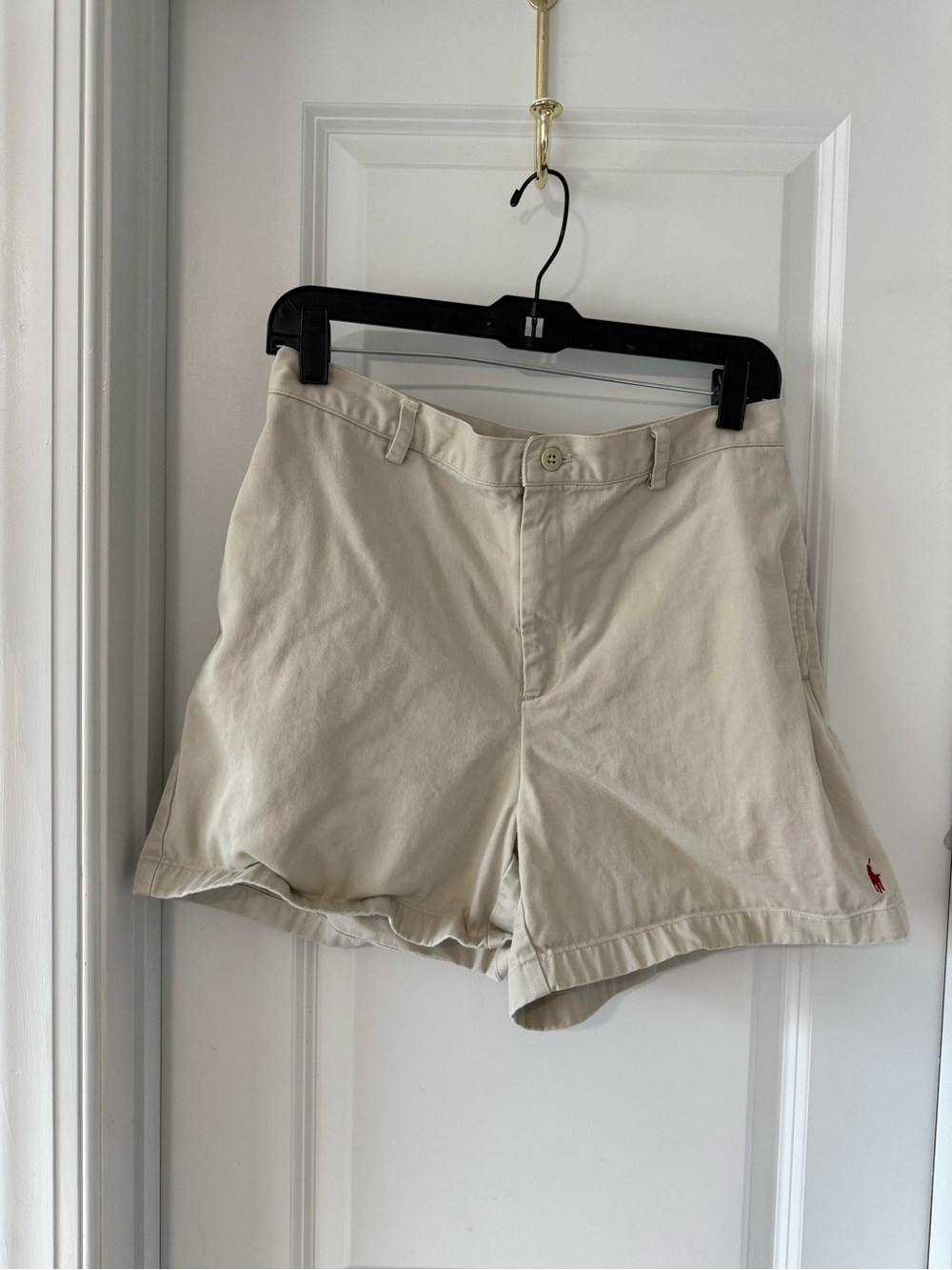 Vintage Ralph Lauren Sport Khaki Chino Shorts (Size 10)